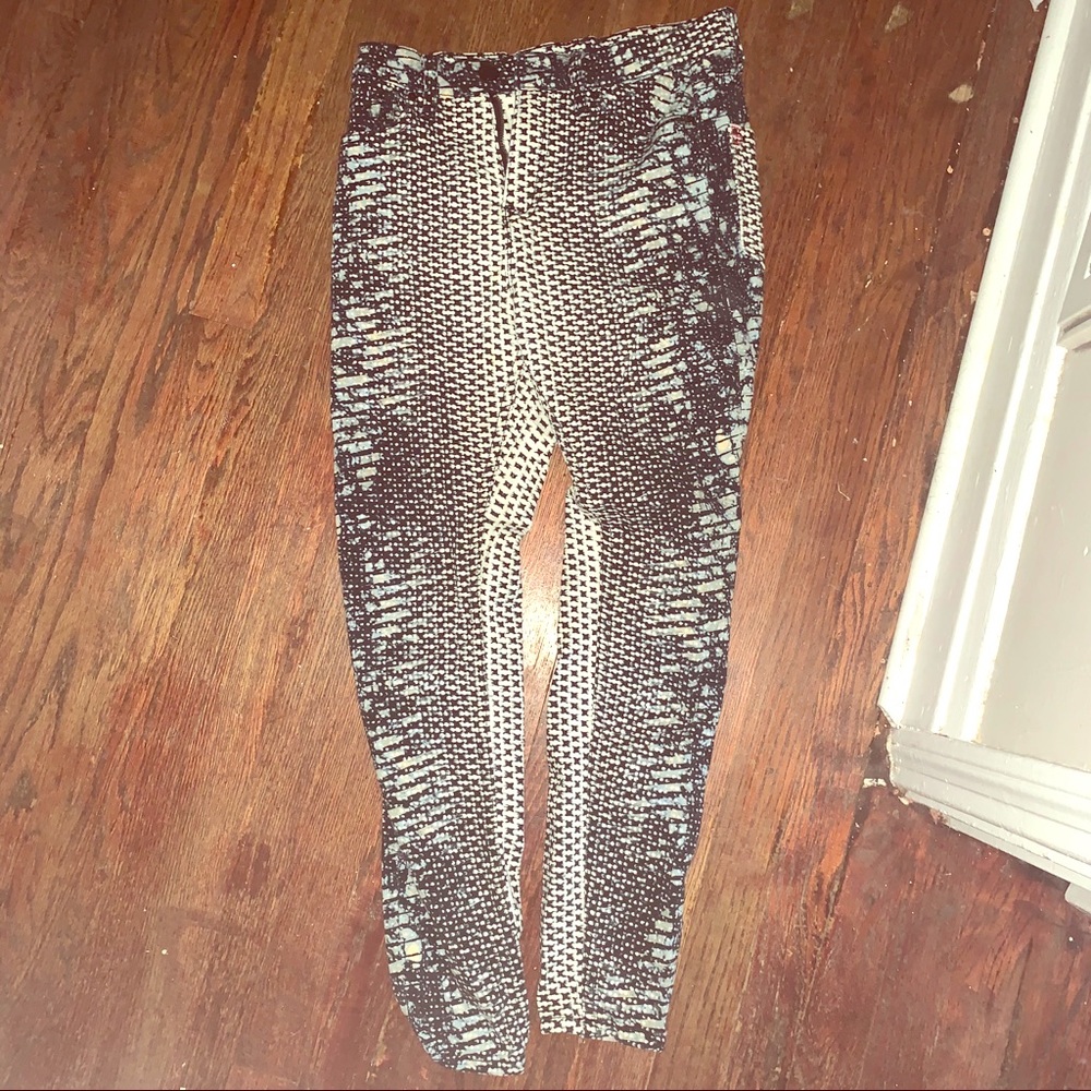 Urban Outfitters BDG Patterned Skinny Jeans